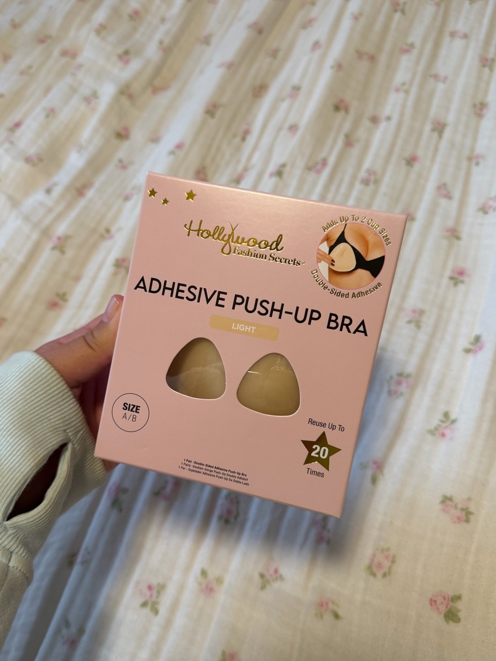 Adhesive Push-Up Bra Size A/B